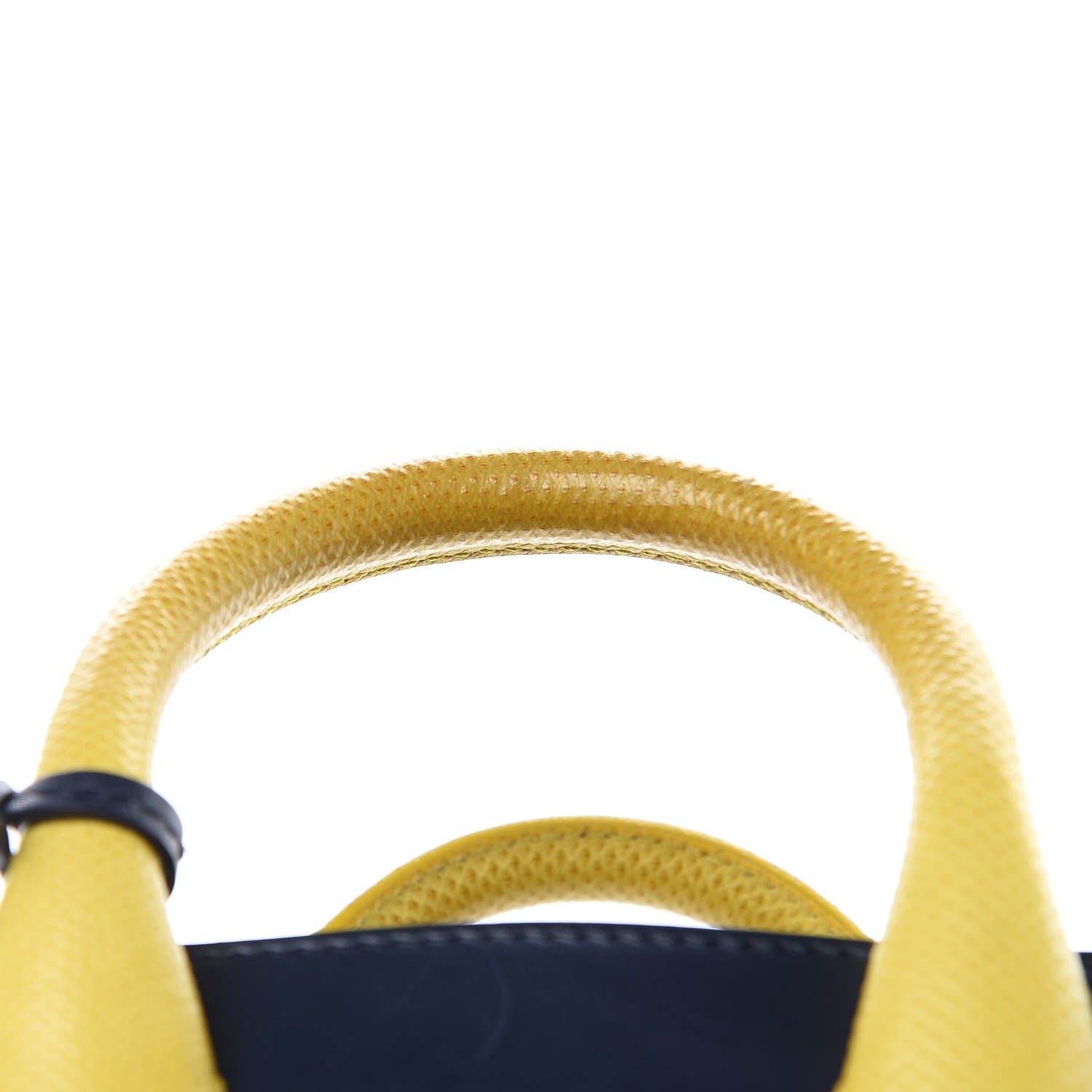 Balenciaga Smooth Calfskin Karung Mini All Afternoon Tote Bleu Outremer Jaune Citrus 13 of 14