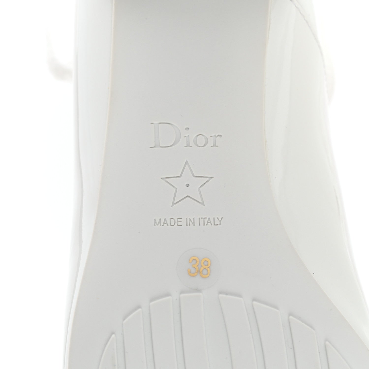 Christian Dior Patent Diorarty 30mm Pumps 38 White 6 of 9