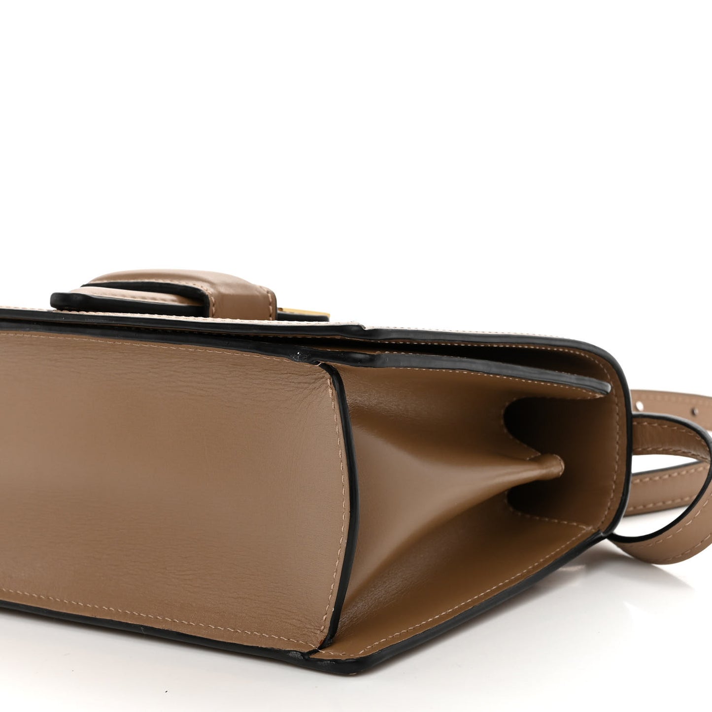 Calfskin Medium Barcelona Shoulder Bag Mink