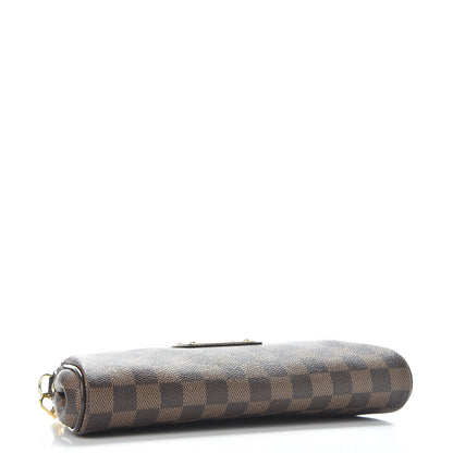Louis Vuitton Damier Ebene Eva Clutch 3 of 9