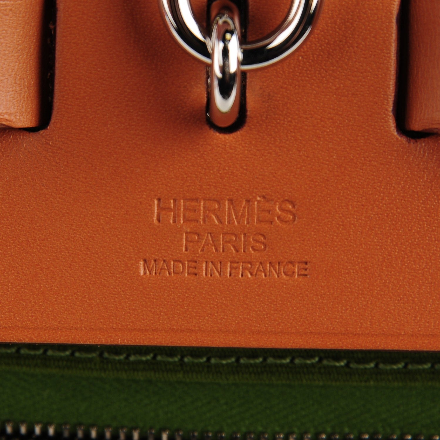 Hermes Toile Herbag Zip 39 MM Pelouse 13 of 15