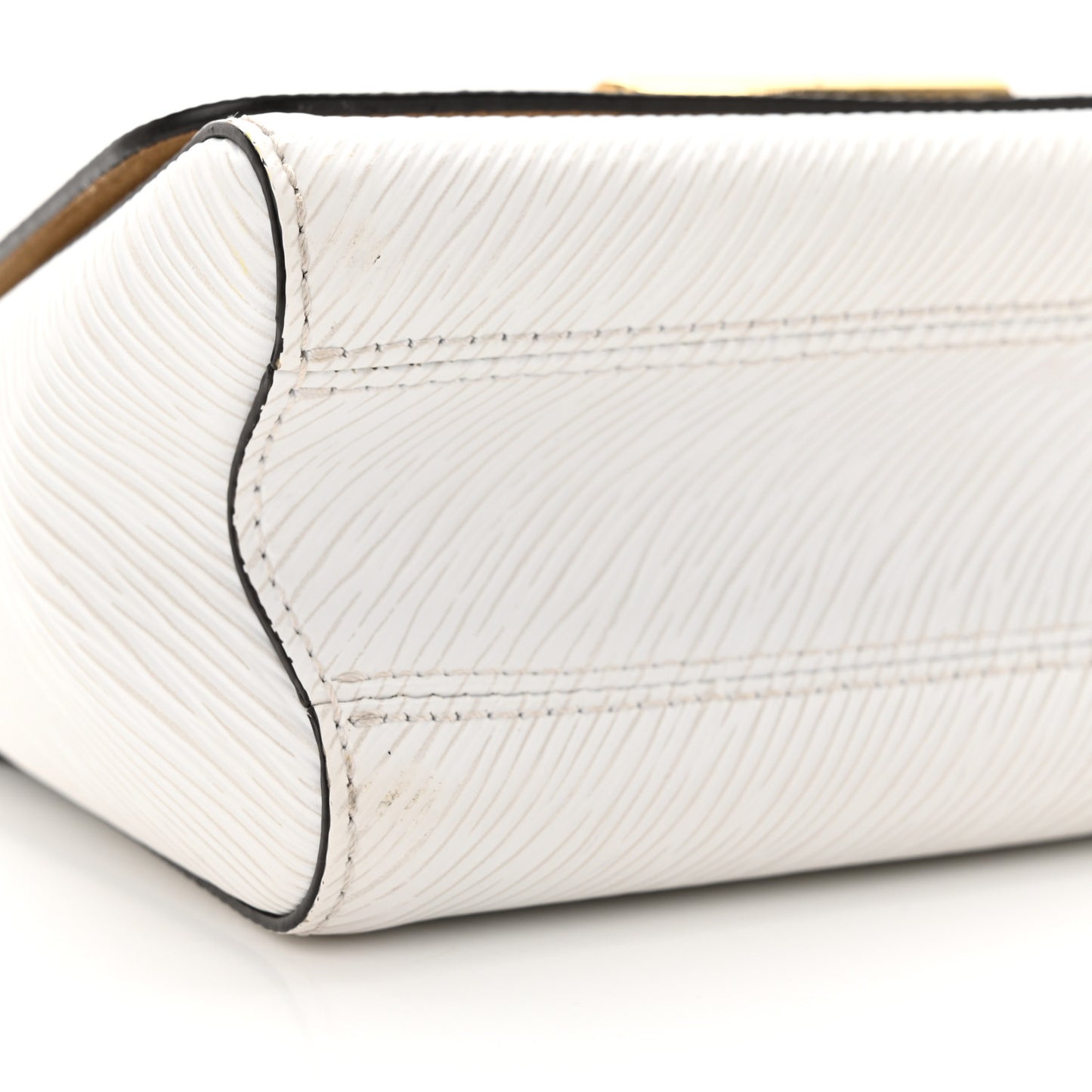 Epi Twist Shoulder Bag PM White