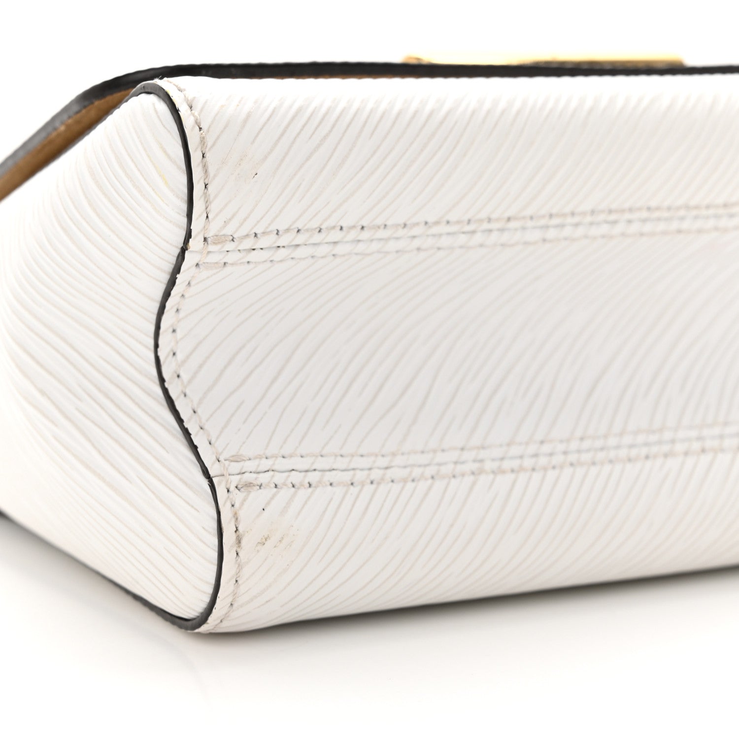 Louis Vuitton Epi Twist Shoulder Bag PM White 8 of 17