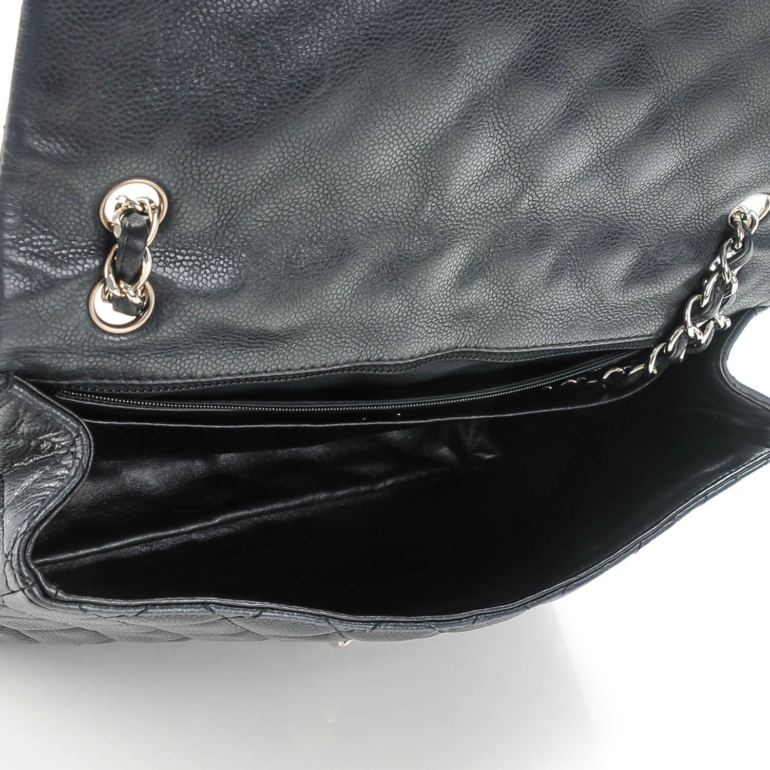 Chanel Caviar Quilted Maxi Single Flap Black 5 of 8