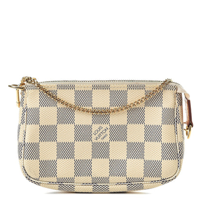 Louis Vuitton Damier Azur Mini Pochette Accessories 1 of 9