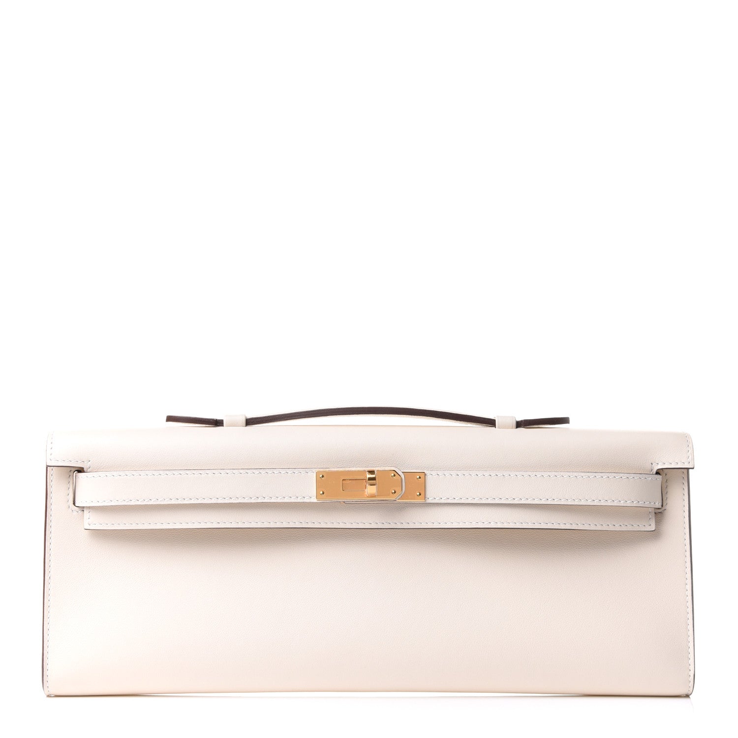 Hermes Swift Kelly Cut Clutch Pochette Nata 1 of 9