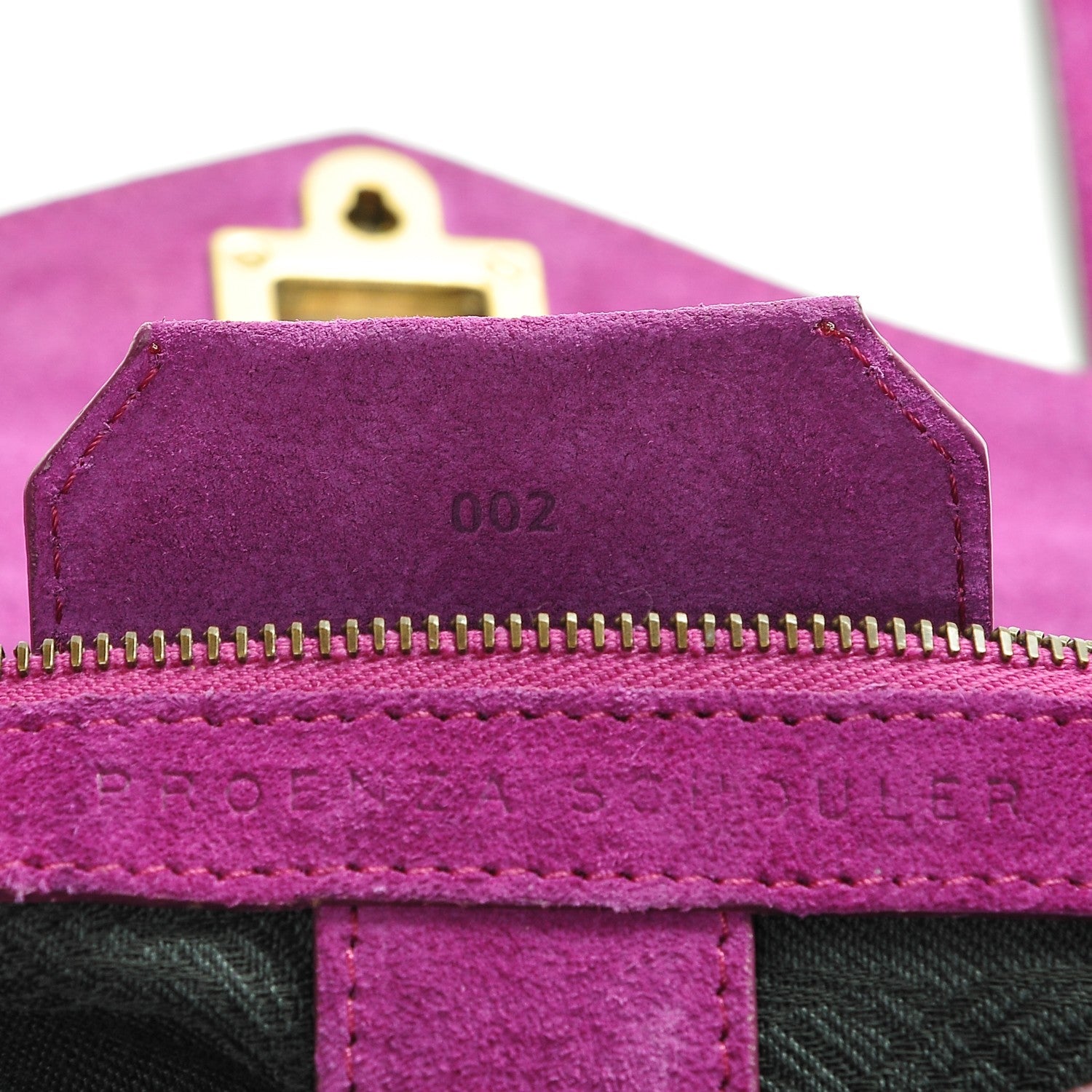 Proenza Schouler Suede Medium PS1 Satchel Grape 7 of 7