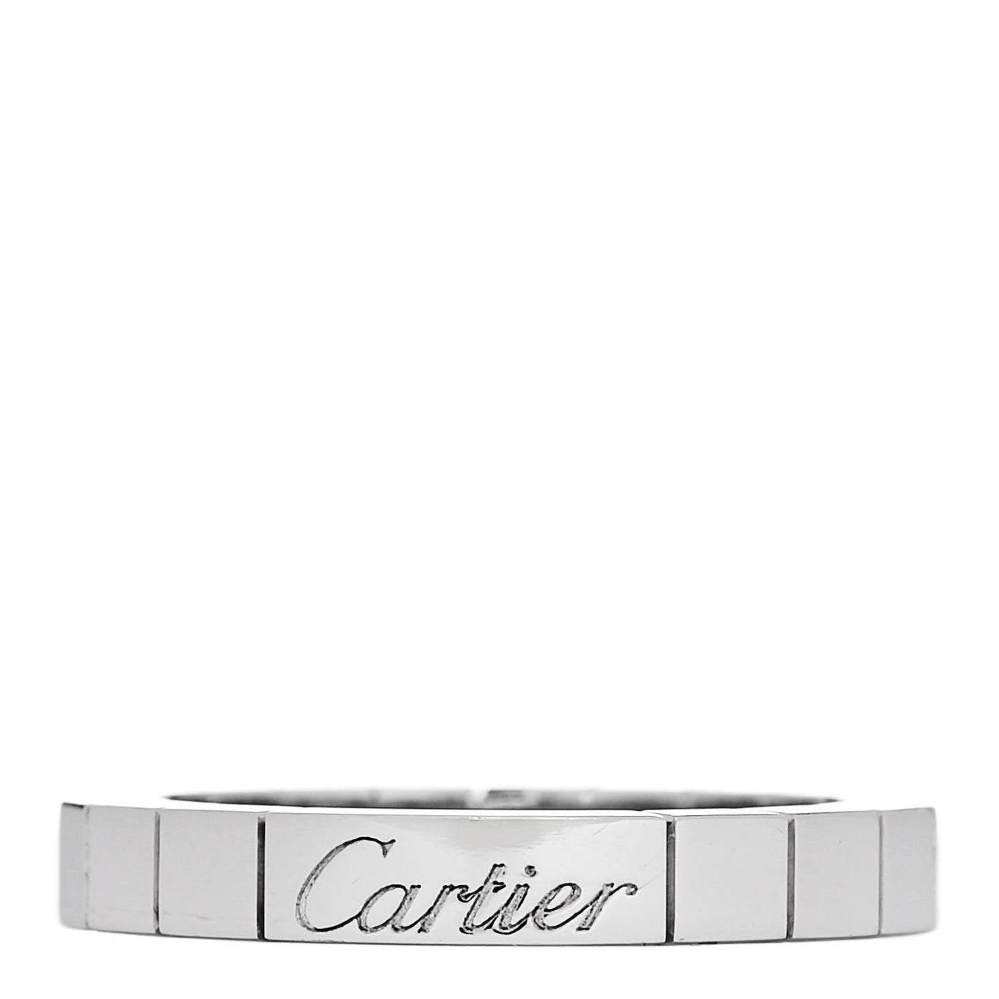 18K White Gold Lanieres Ring 51 5.75