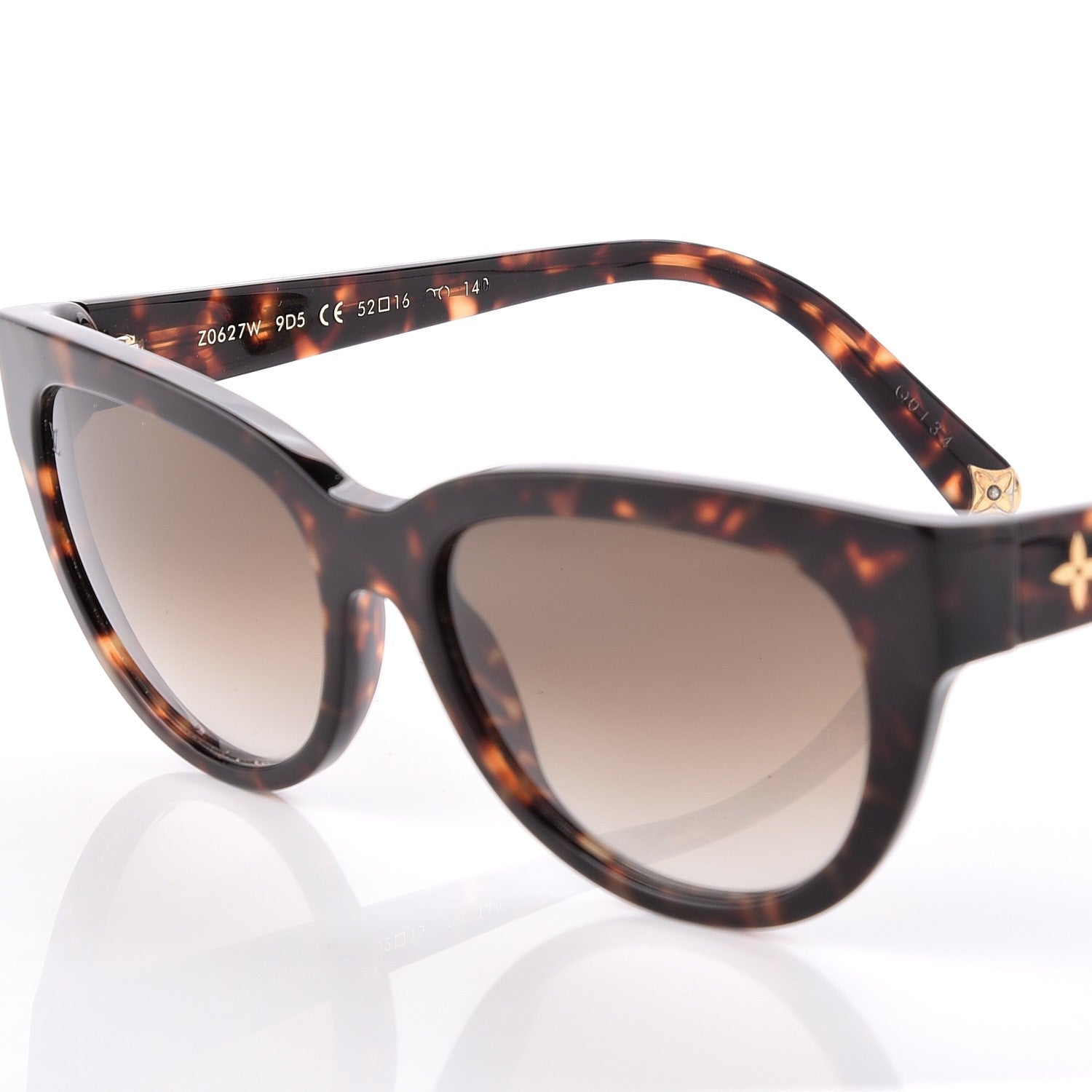Louis Vuitton Acetate Monogram Obsession Sunglasses Z0627W Tortoise 6 of 7