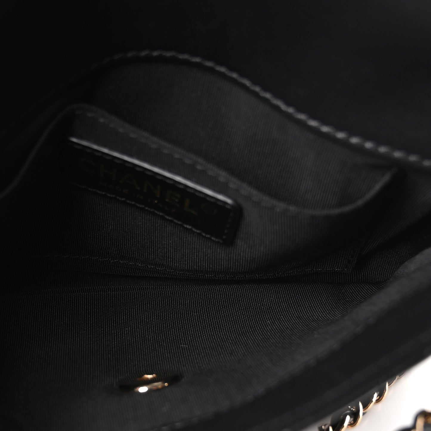 Lambskin Quilted Side Packs Black