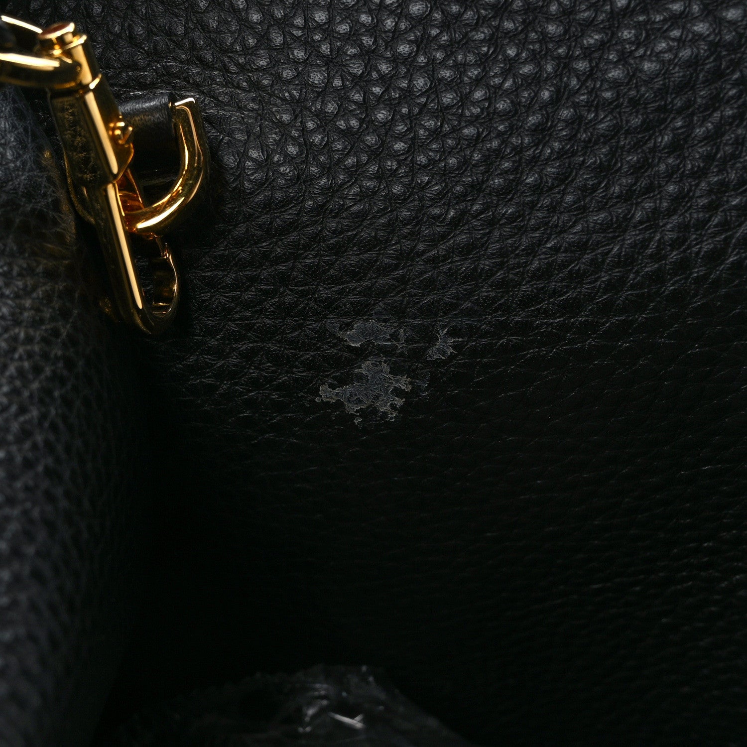 Tom Ford Grained Calfskin Alix Padlock Zip Tote Black 8 of 8