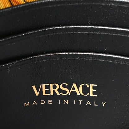 Versace Nappa Quilted Virtus Evening Bag Black 6 of 8