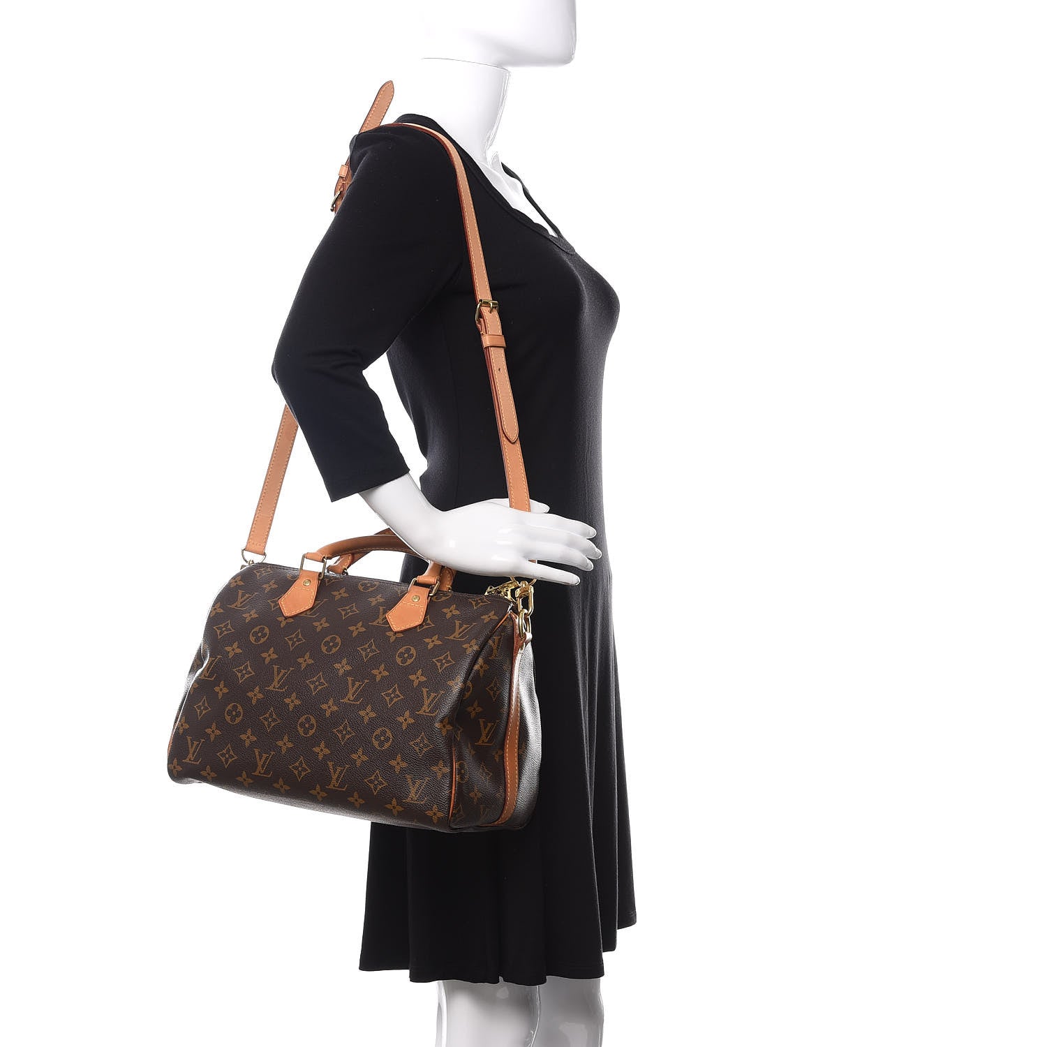 Louis Vuitton Monogram Speedy Bandouliere 30 2 of 13