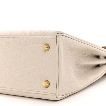 Hermes Togo Kelly Retourne 25 Beton 9 of 9