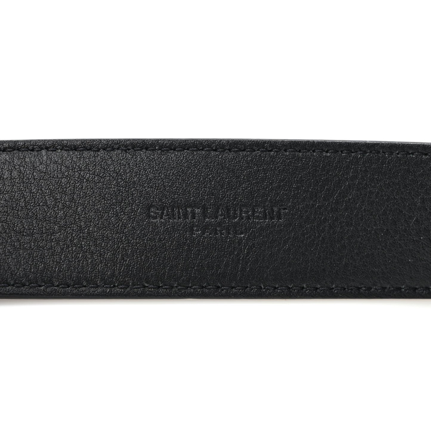 Smooth Calfskin Monogram Square Buckle Belt 90 36 Black