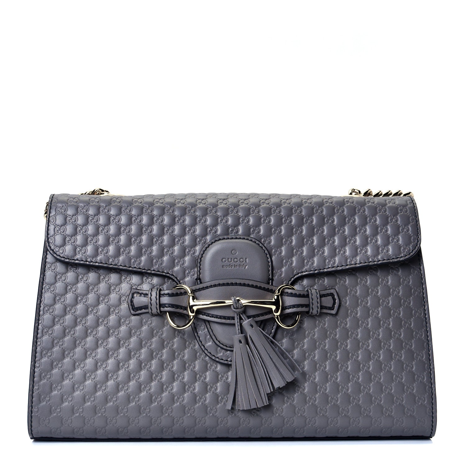 Gucci Soft Microguccissima Medium Emily Chain Shoulder Bag Loess 1 of 4