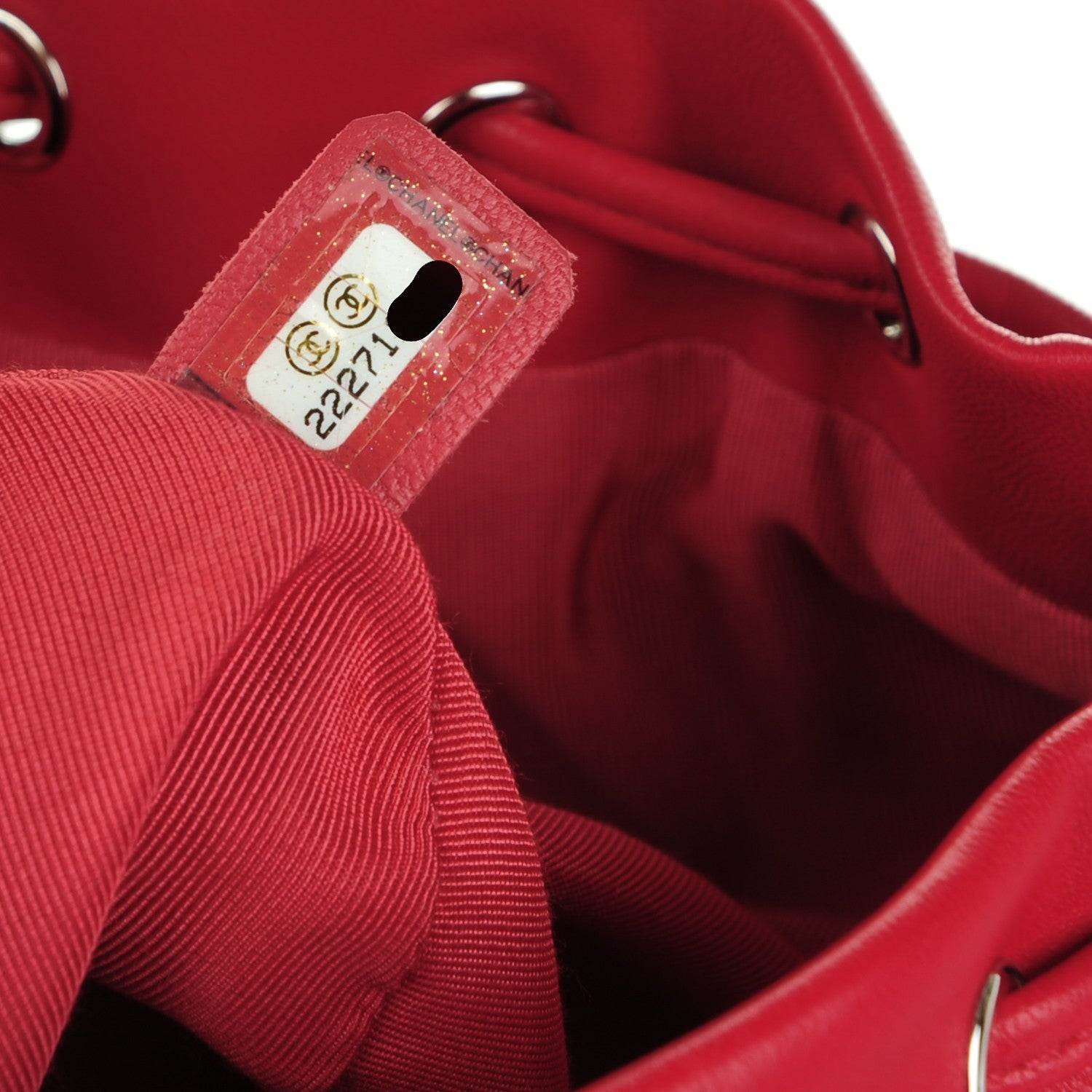 Chanel Calfskin Quilted Small Urban Spirit Backpack Red 8 of 8