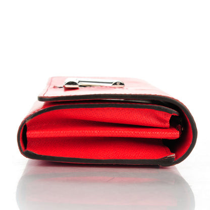 Louis Vuitton Epi Twist Wallet Coquelicot 10 of 11