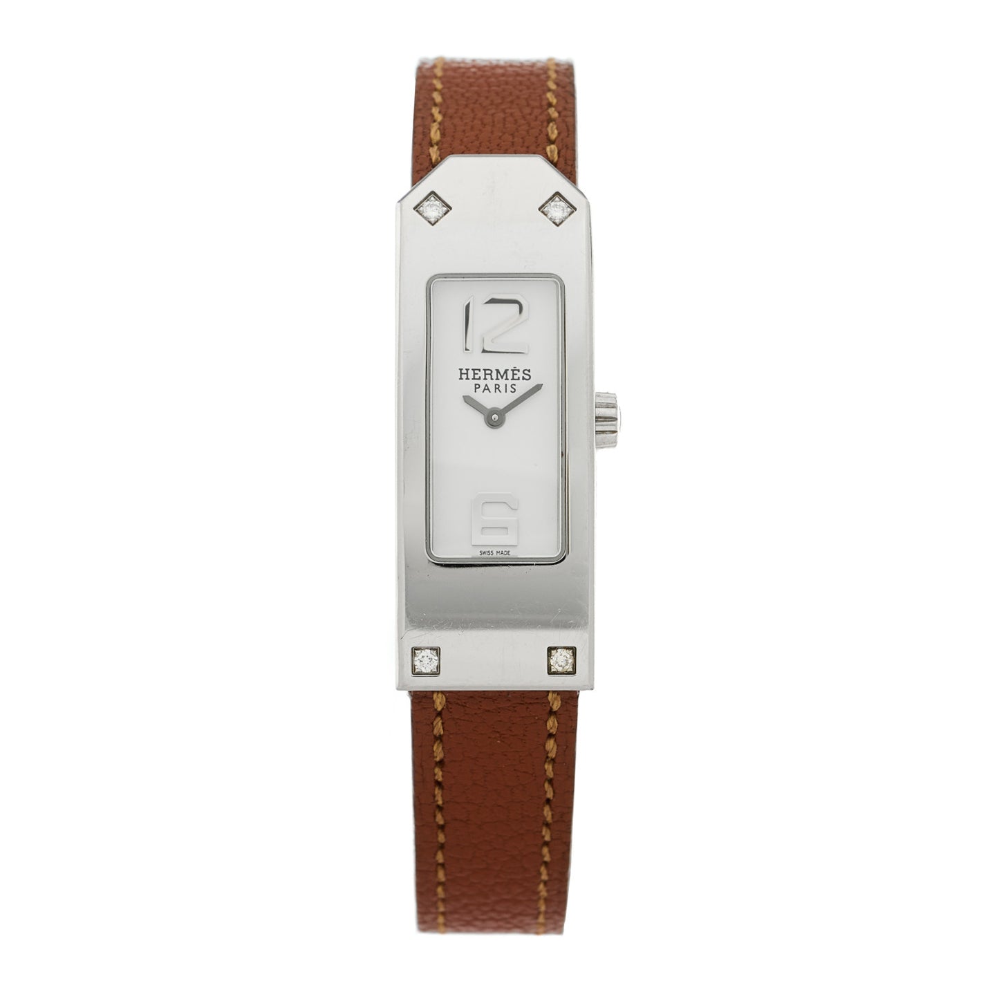Stainless Steel Epsom 15mm Kelly II Quartz Watch Gold