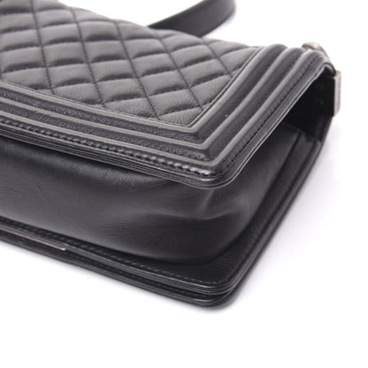 Chanel Calfskin Quilted Small Boy Flap Black 7 of 14