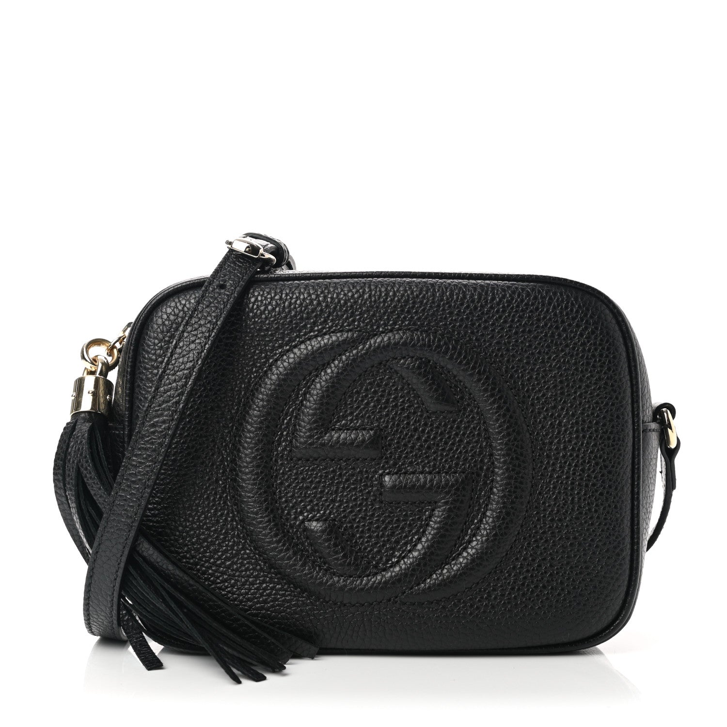 Gucci Pebbled Calfskin Small Soho Disco Bag Black 1 of 10