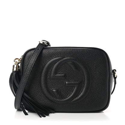 Gucci Pebbled Calfskin Small Soho Disco Bag Black 1 of 10