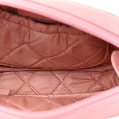 Chanel Goatskin CC Cosmetic Case Light Pink 5 of 9