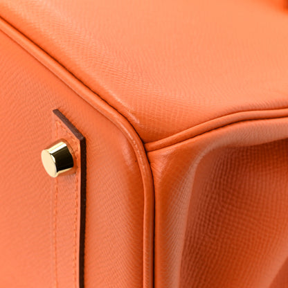 Hermes Epsom BIRKIN 30 Orange 12 of 13