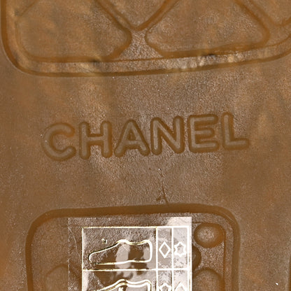 Chanel Mesh Grosgrain CC Espadrilles 41 Black 6 of 9