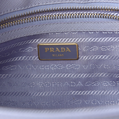 Prada Saffiano Small Galleria Double Zip Tote Glicine 6 of 13