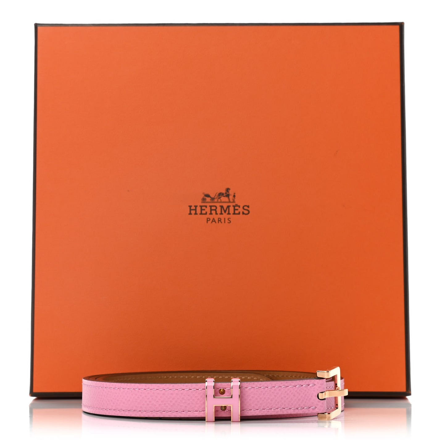 Epsom 15mm Pop H Belt 85 5P Pink