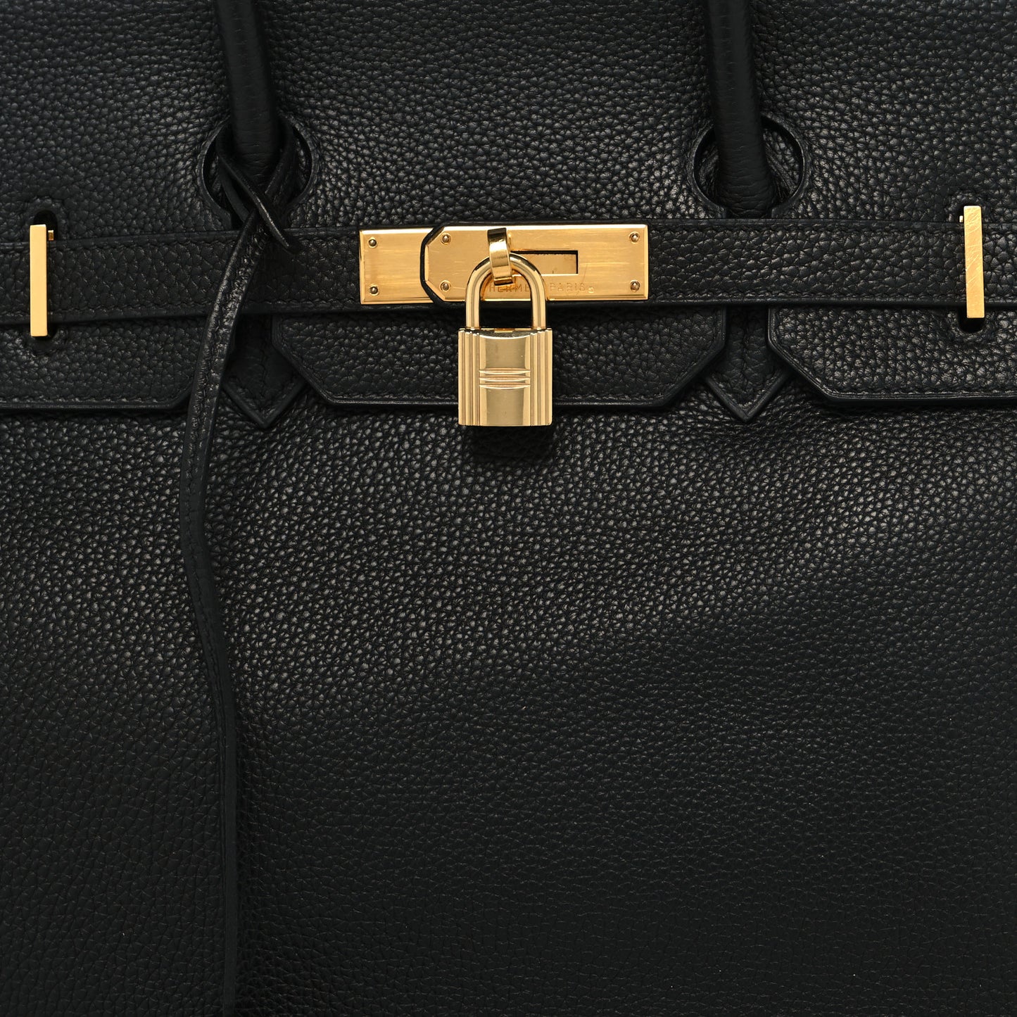 Taurillon Clemence Birkin 35 Black