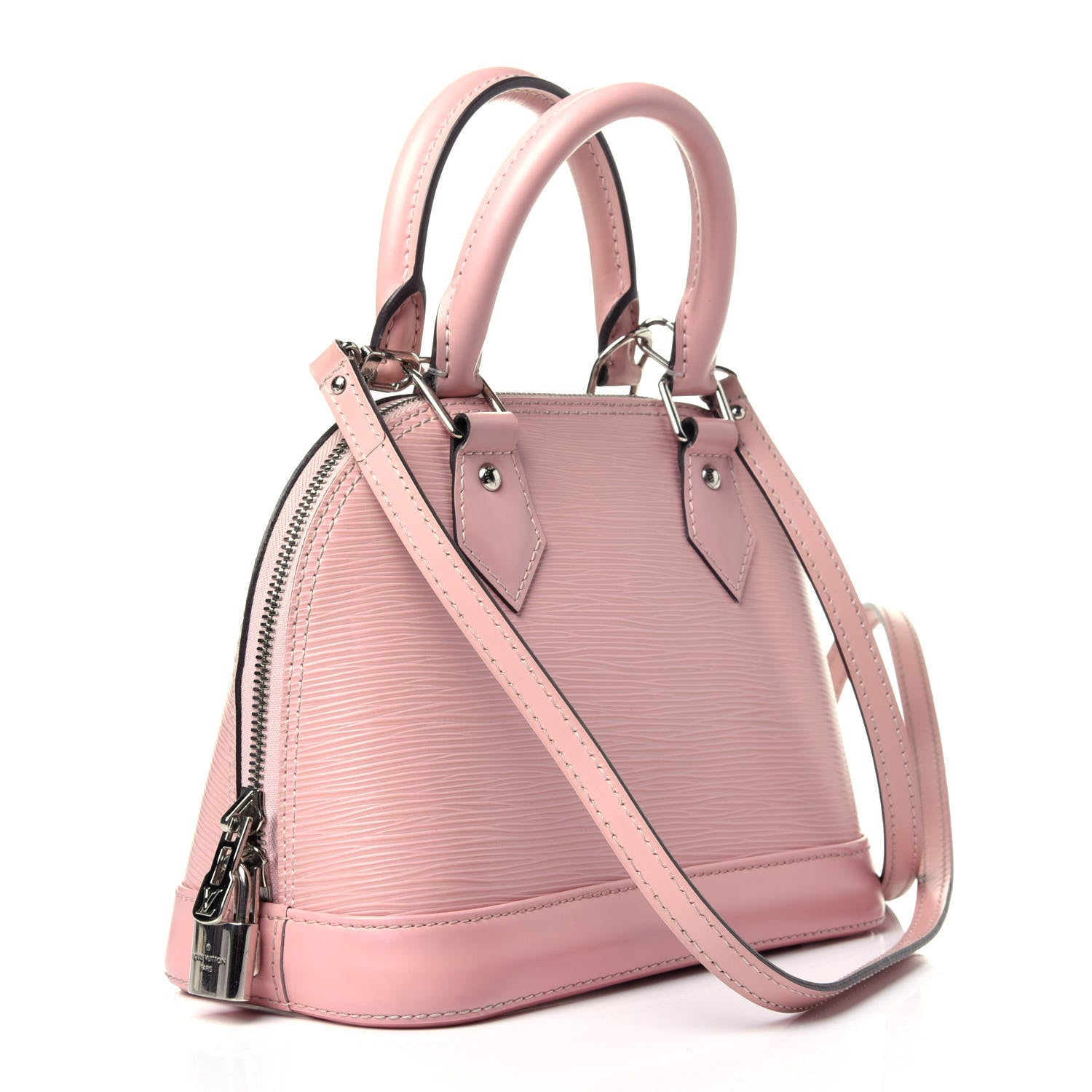 Louis Vuitton Epi Alma BB Rose Ballerine 4 of 13