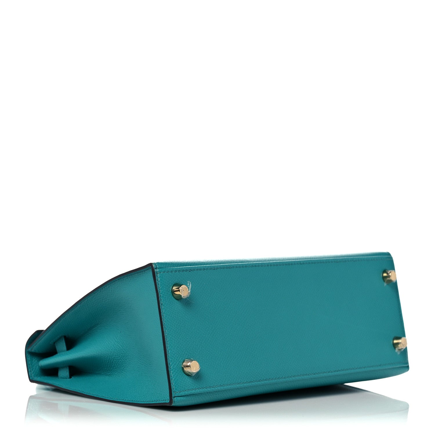 Hermes Epsom Kelly Sellier 25 Bleu Paon 4 of 37