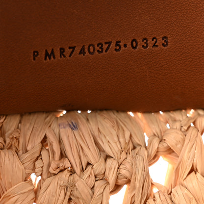 Saint Laurent Raffia Calfskin Large Panier Tote Naturel 7 of 12