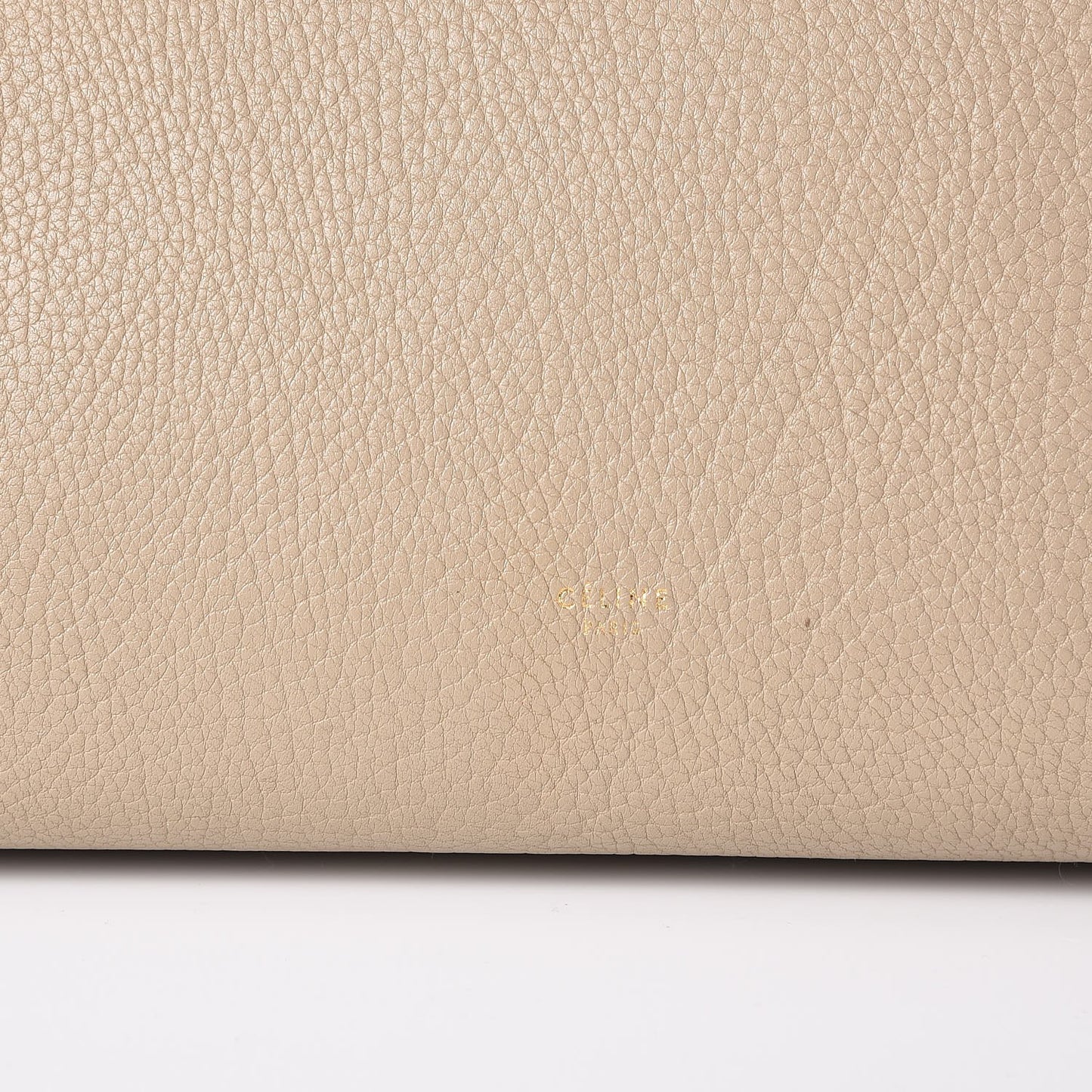 Crisped Calfskin Small Tie Knot Tote Light Taupe