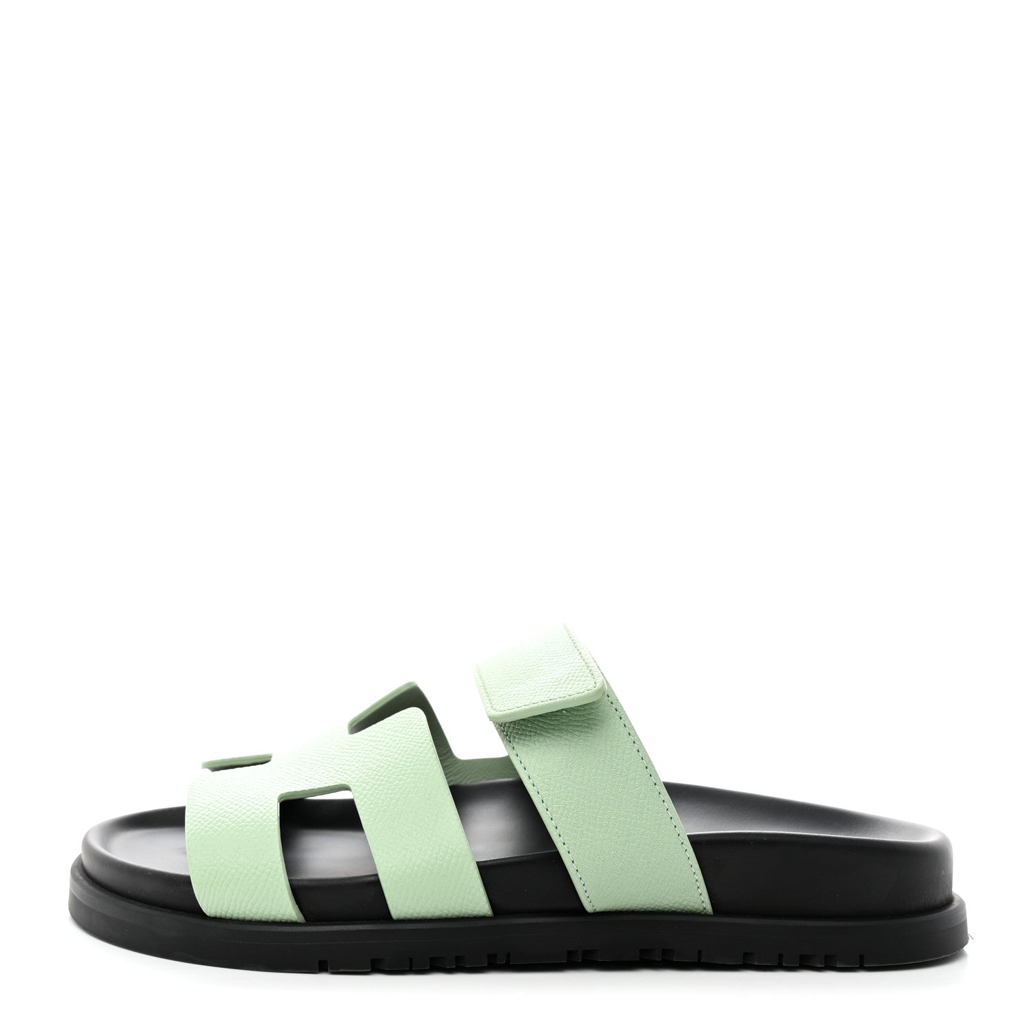 Hermes Epsom Womens Chypre Sandals 36 Vert Jade 1 of 15