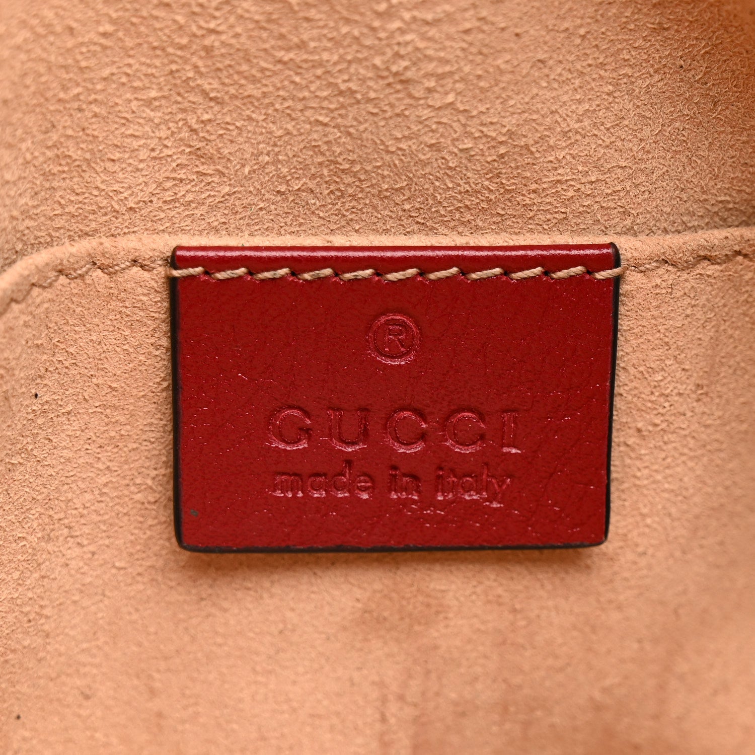 Gucci Azalea Calfskin Matelasse Diagonal Torchon GG Marmont Belt Bag 85 34 Black Romantic Cerise 6 of 12