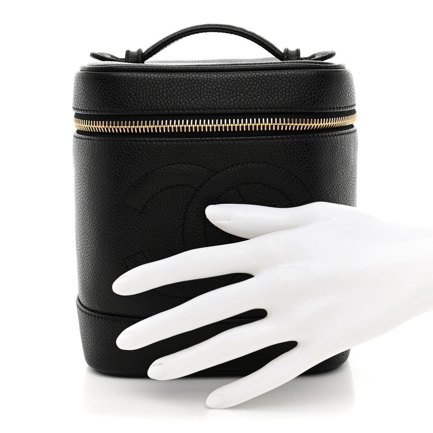 Caviar Vanity Cosmetic Case Black