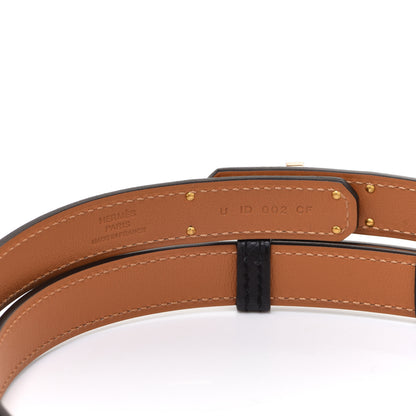 Hermes Epsom Kelly Belt Black 3 of 5