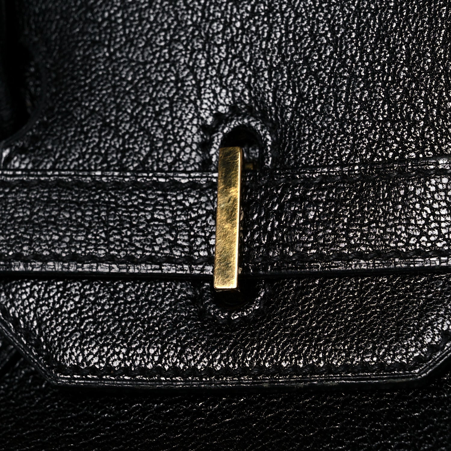 Hermes Chevre de Coromandel Birkin 35 Black 27 of 28