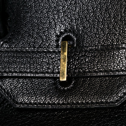 Hermes Chevre de Coromandel Birkin 35 Black 27 of 28