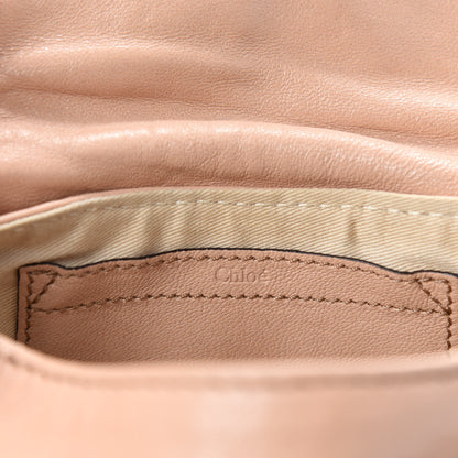 Chloe Calfskin Studded Marcie Pochette Crossbody Bag Blushy Pink 12 of 14