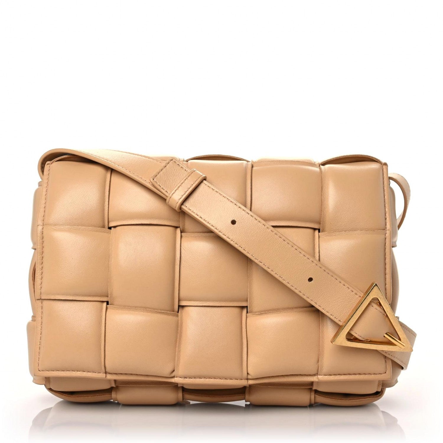 Bottega Veneta Nappa Maxi Intreccio Padded Cassette Crossbody Bag Porridge 1 of 17