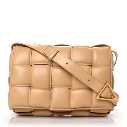 Bottega Veneta Nappa Maxi Intreccio Padded Cassette Crossbody Bag Porridge 1 of 17
