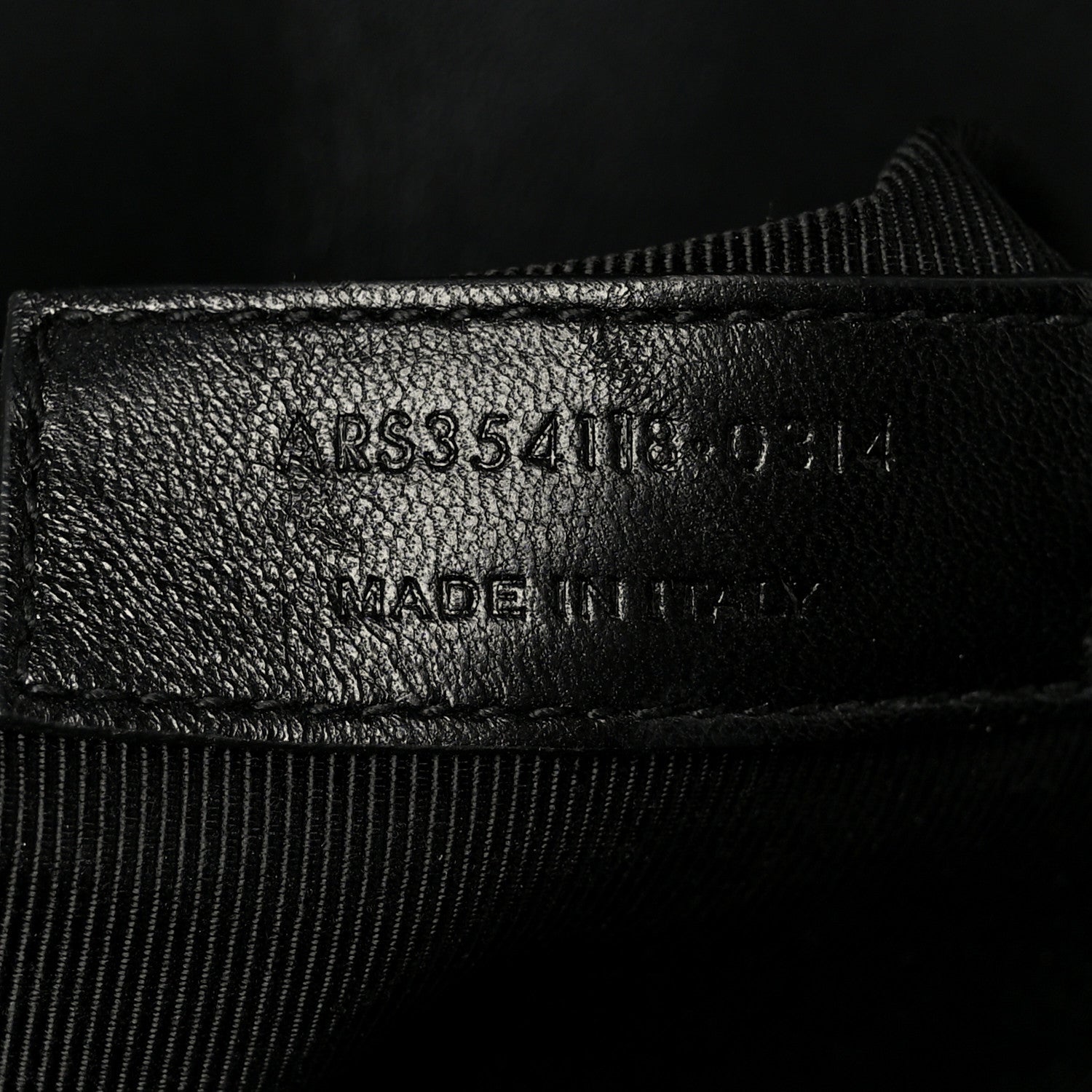 Saint Laurent Smooth Calfskin Matelasse Chevron Large Monogram Satchel Black 7 of 10