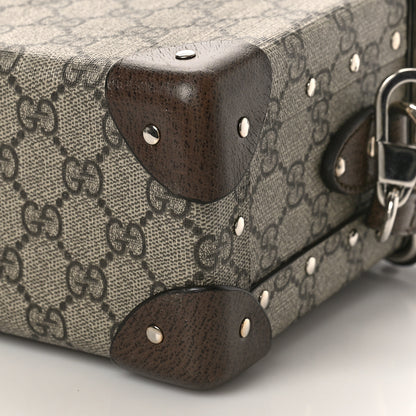 Gucci GG Supreme Monogram Globe-Trotter Beauty Case Brown 9 of 9