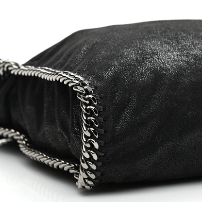 Stella McCartney Shaggy Deer Falabella Fold Over Tote Black 10 of 11