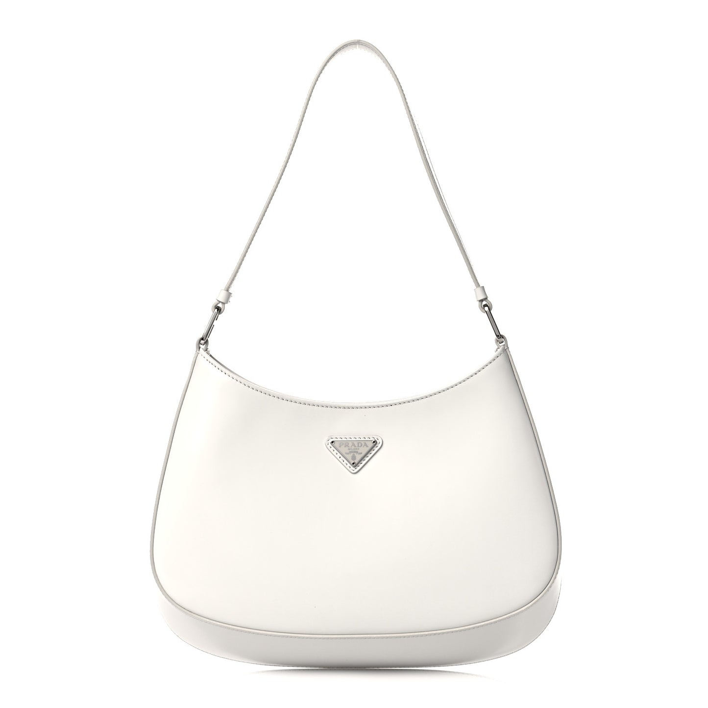 Spazzolato Cleo Shoulder Bag White