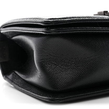 Chanel Caviar Quilted Small Boy Flap Black 9 of 10